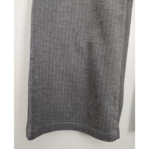 Betabrand Bootcut Grey Herringbone Dress Pants - Picture 5 of 7